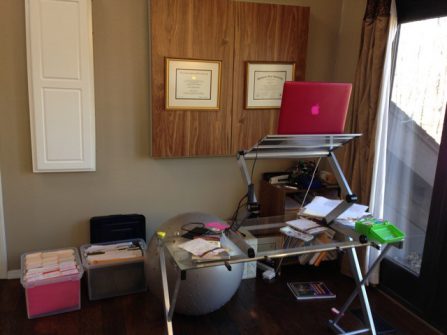 teletherapy workspace